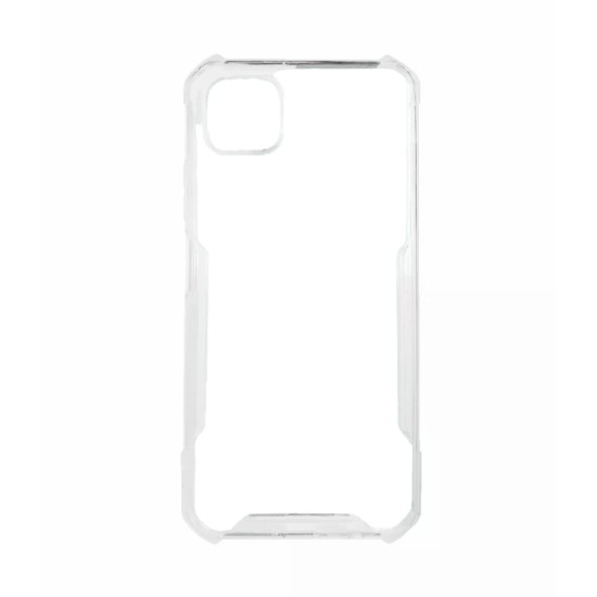 Silicone Hard Corners Case For Huawei Y5p 2020 Transparent